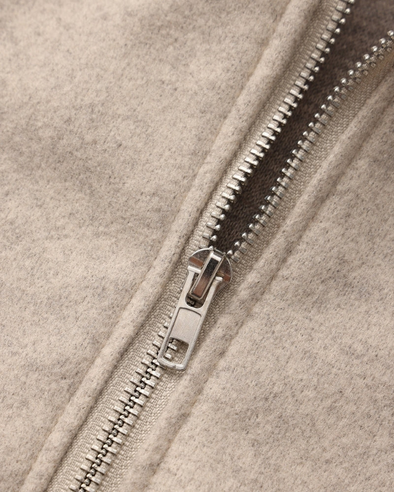 Heritage Wool Zip Coat